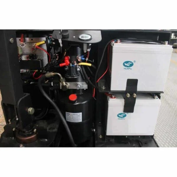 Apilador eléctrico 1200Kg Altura 2500mm - Imagen 2