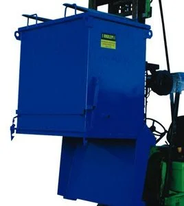 Contenedor descarga inferior 500L/1000Kg