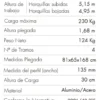 Elevador frontal 230Kg Altura 5150mm (bajo pedido) - Imagen 3