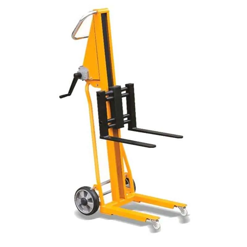 Apilador manual 120 Kg con manivela