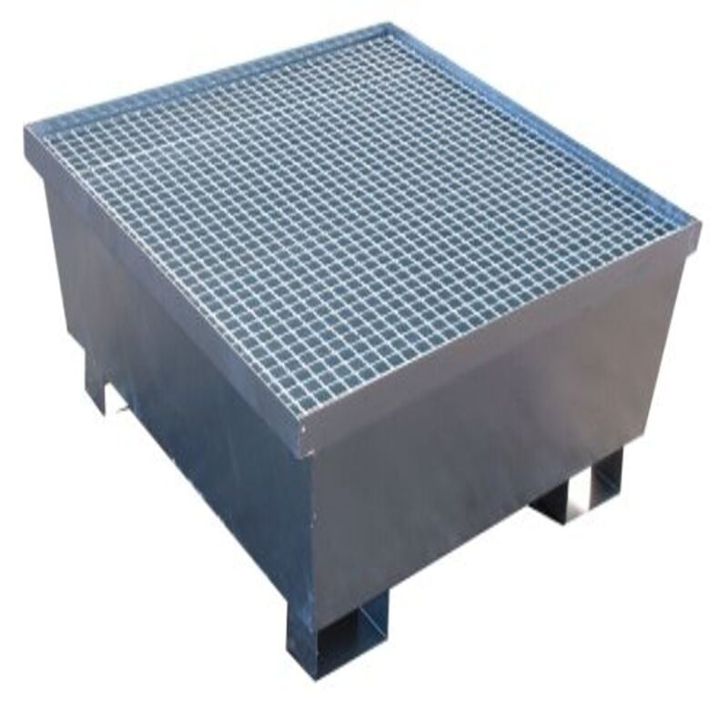 Cubeta galvanizada 4 bidones 200L