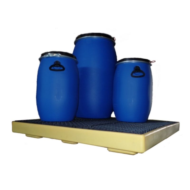Cubeta polietileno 4 bidones 140L 150mm