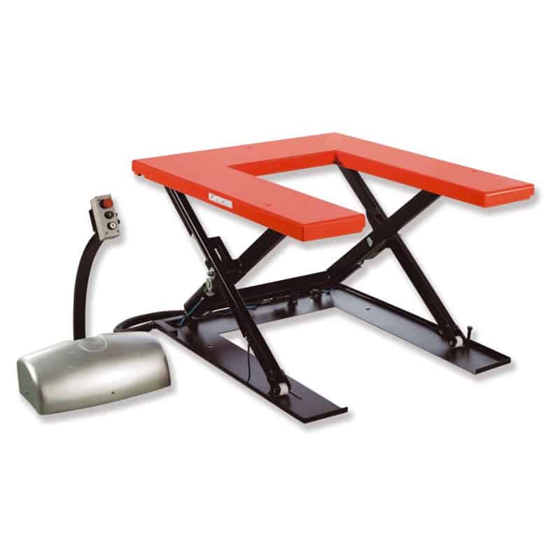 Mesa de elevación eléctrica 1000Kg