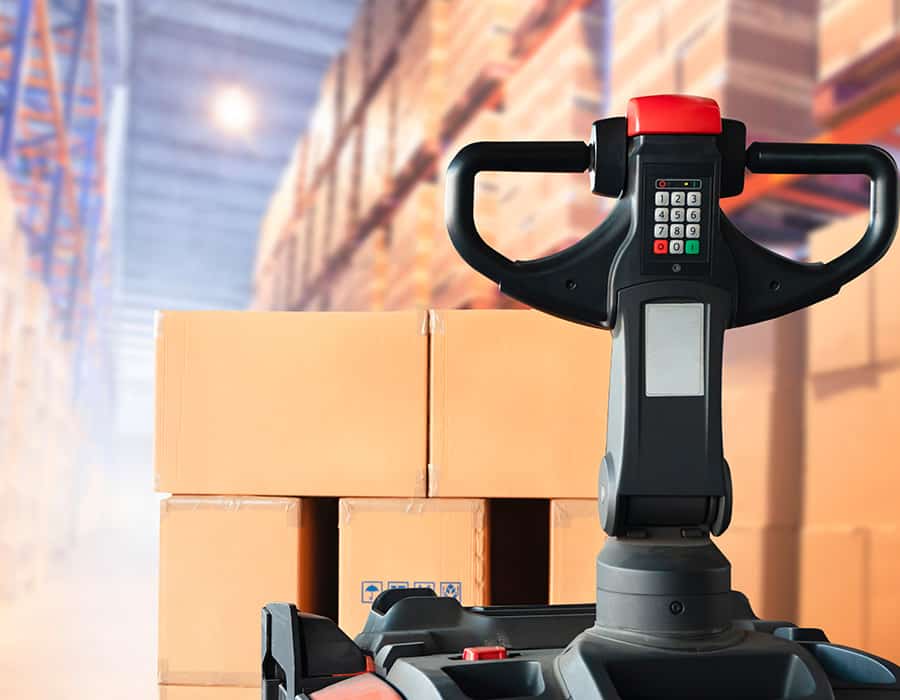 ejemplo para comprar una traspaleta electrica